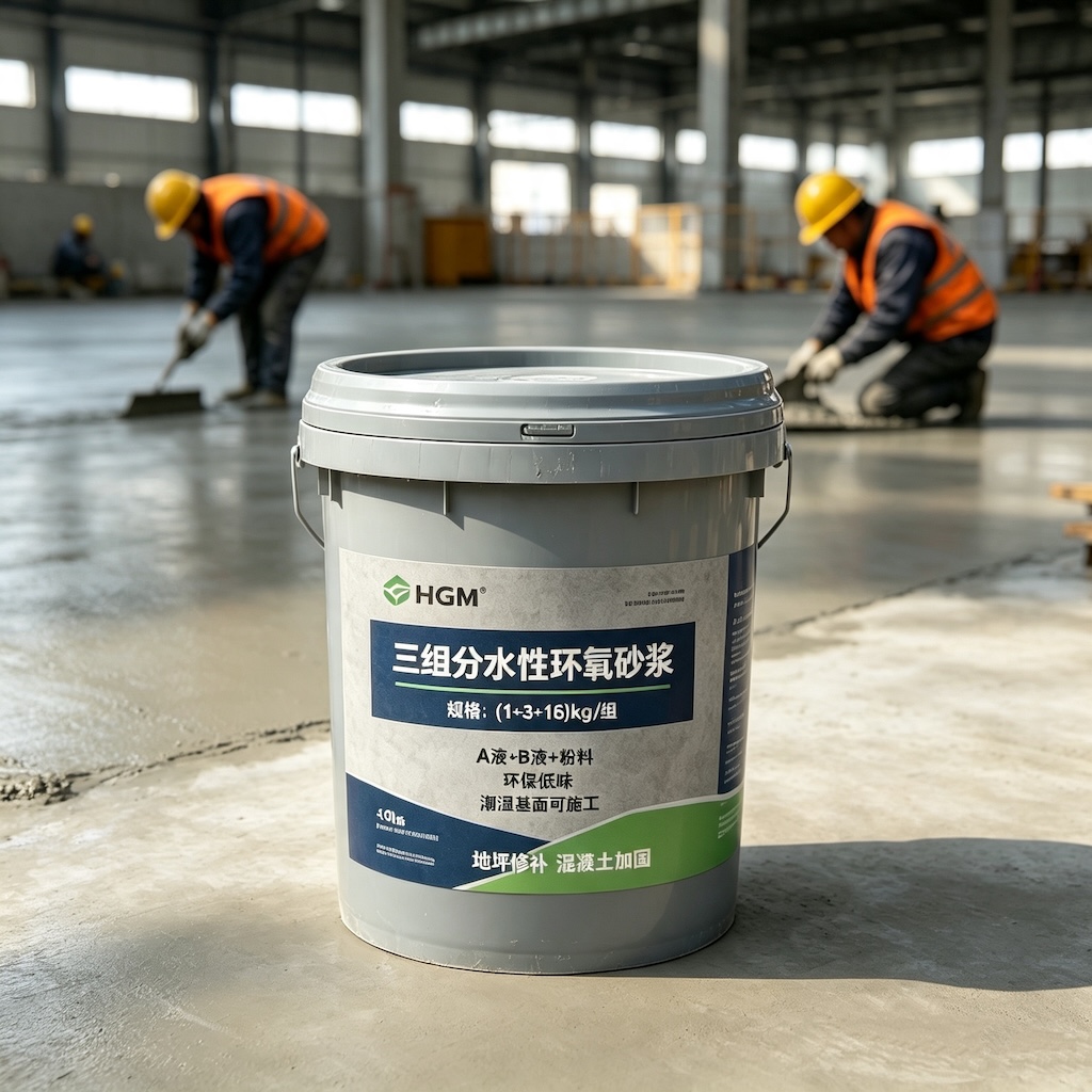 柳林三组份水性环氧砂浆